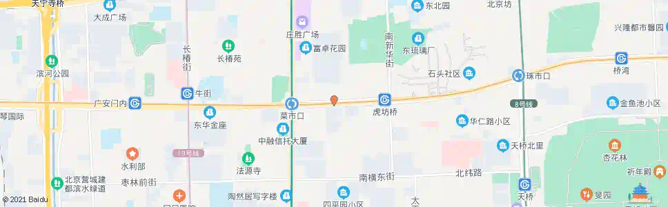 北京果子巷_公交站地图_北京公交_妙搜公交查询2025