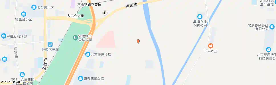 北京王化南_公交站地图_北京公交_妙搜公交查询2025