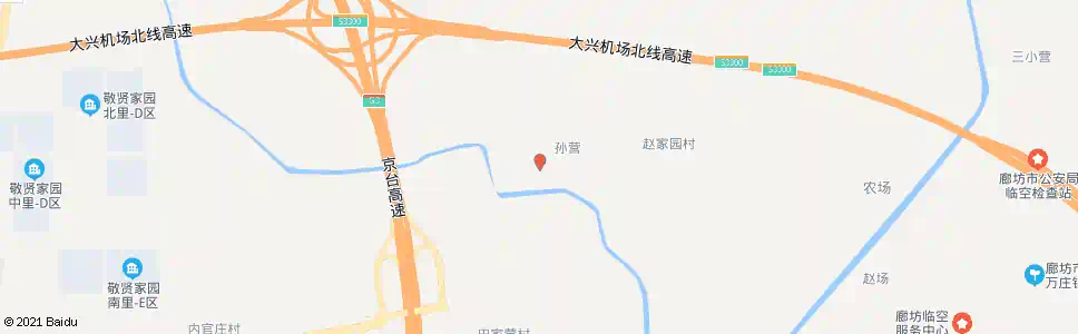 北京孙家营_公交站地图_北京公交_妙搜公交查询2025