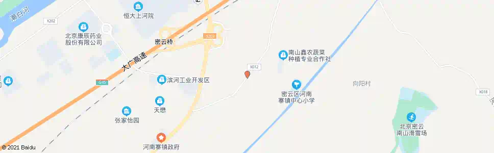 北京河南寨村_公交站地图_北京公交_妙搜公交查询2025