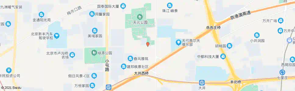 北京双楼村_公交站地图_北京公交_妙搜公交查询2025