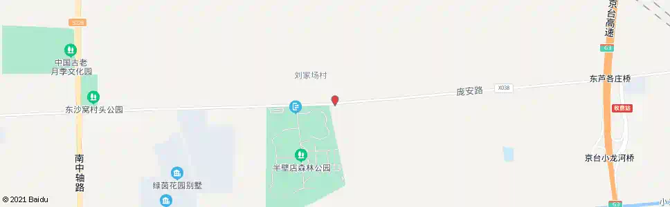 北京刘家场_公交站地图_北京公交_妙搜公交查询2025