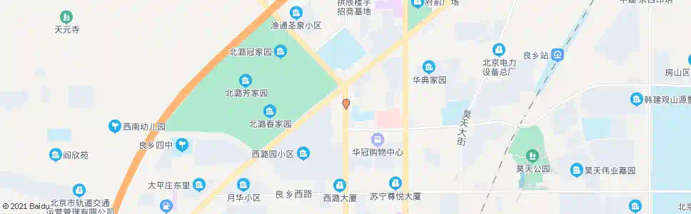 北京西潞北大街_公交站地图_北京公交_妙搜公交查询2025