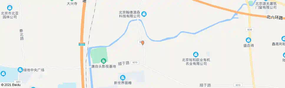 北京南王路_公交站地图_北京公交_妙搜公交查询2025