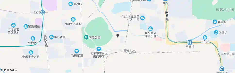 北京南苑北马路_公交站地图_北京公交_妙搜公交查询2025