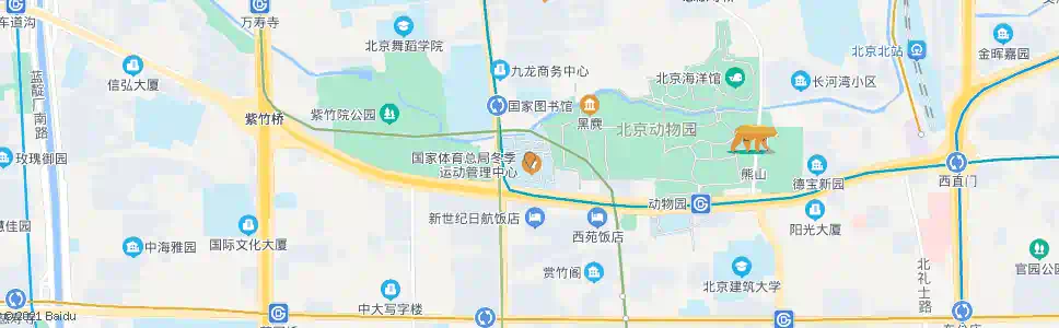 北京首都体育馆_公交站地图_北京公交_妙搜公交查询2025