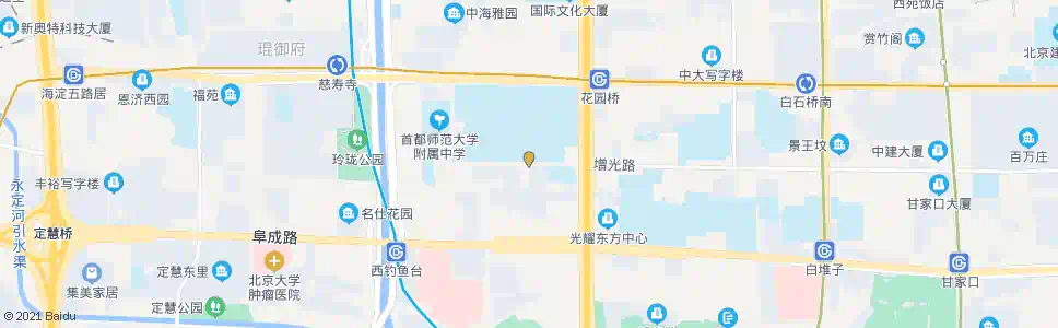 北京岭南路_公交站地图_北京公交_妙搜公交查询2025