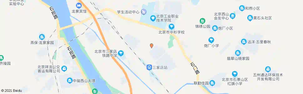 北京五里坨西街_公交站地图_北京公交_妙搜公交查询2025