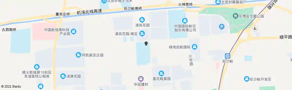 北京顺义十中(招呼站)_公交站地图_北京公交_妙搜公交查询2025