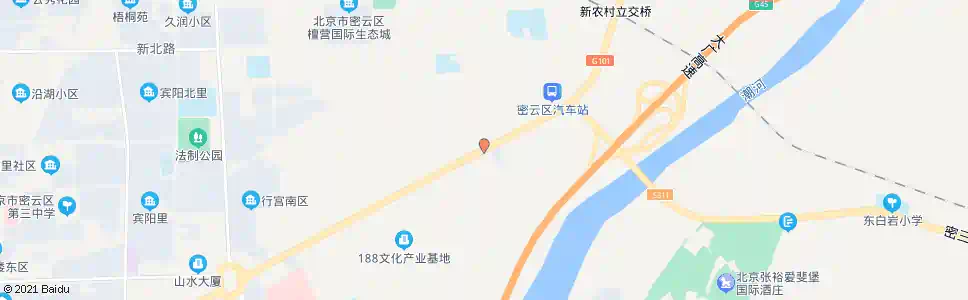 北京新农村_公交站地图_北京公交_妙搜公交查询2025