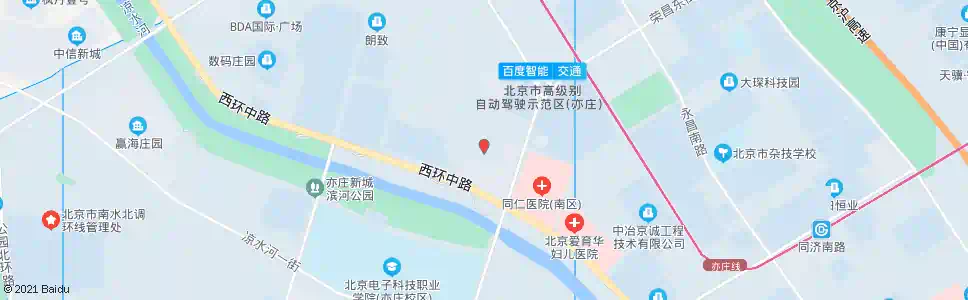 北京京东方宿舍_公交站地图_北京公交_妙搜公交查询2025