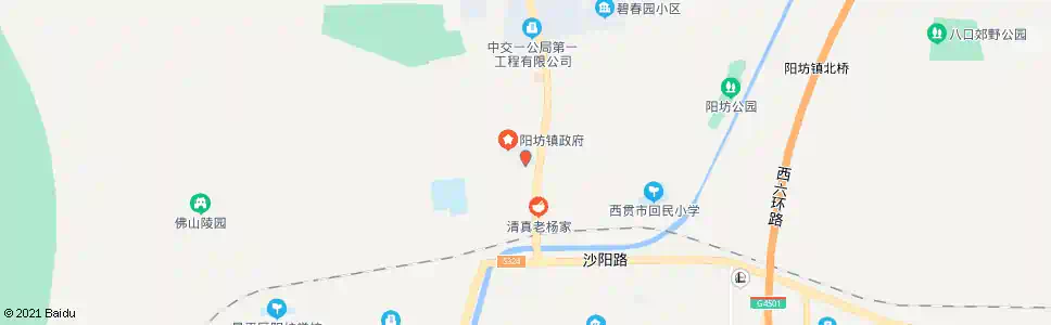 北京阳坊大都_公交站地图_北京公交_妙搜公交查询2025