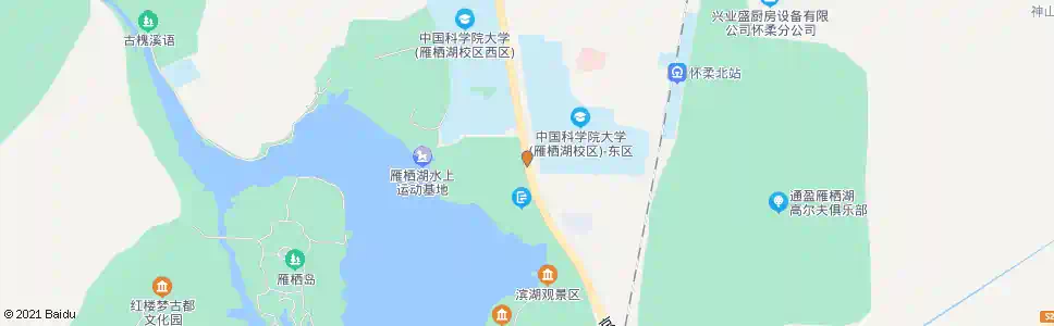 北京怀北庄南_公交站地图_北京公交_妙搜公交查询2025