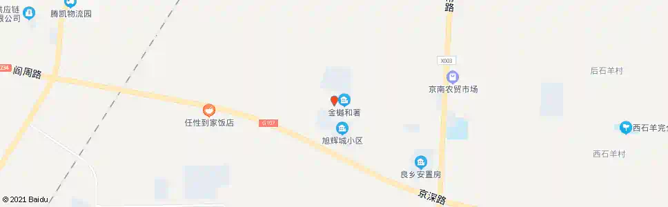 北京邢家坞西站_公交站地图_北京公交_妙搜公交查询2025