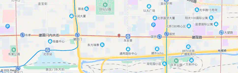 北京永安西里路口_公交站地图_北京公交_妙搜公交查询2025