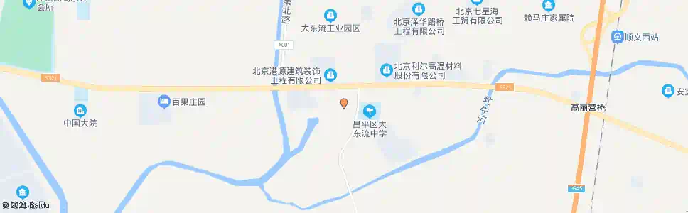 北京大东流_公交站地图_北京公交_妙搜公交查询2025