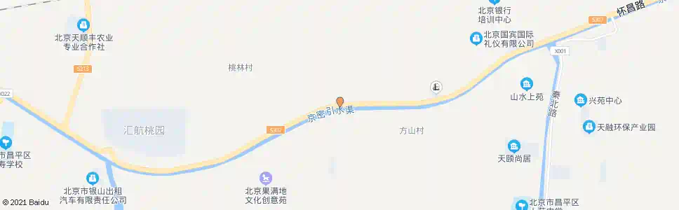 北京桃峪山庄_公交站地图_北京公交_妙搜公交查询2025