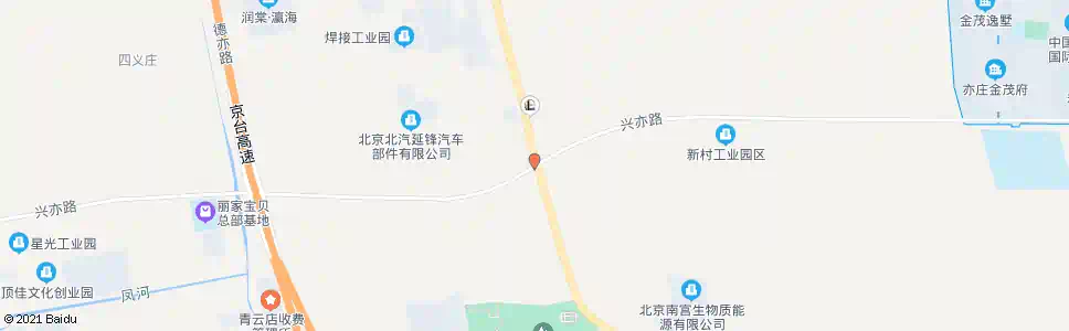 北京京福路口_公交站地图_北京公交_妙搜公交查询2025
