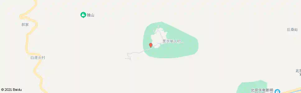 北京灵水举人村_公交站地图_北京公交_妙搜公交查询2025