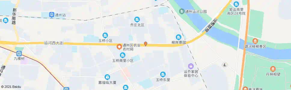 北京乔庄_公交站地图_北京公交_妙搜公交查询2025