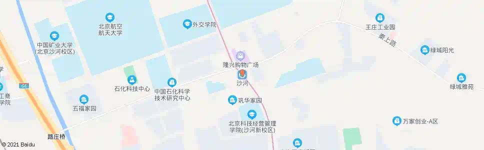 北京沙河路口_公交站地图_北京公交_妙搜公交查询2025