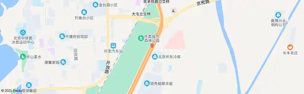 北京怀柔建材市场_公交站地图_北京公交_妙搜公交查询2025