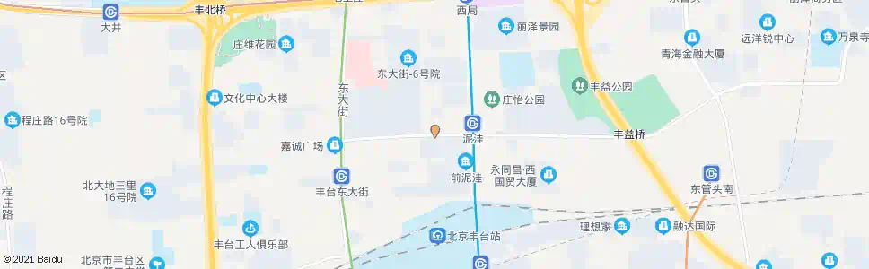 北京丰管路_公交站地图_北京公交_妙搜公交查询2025