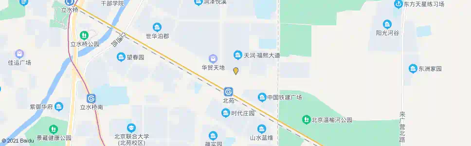 北京清河营南街_公交站地图_北京公交_妙搜公交查询2025