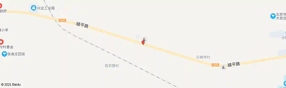 北京双营_公交站地图_北京公交_妙搜公交查询2025