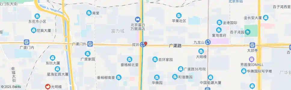 北京双井_公交站地图_北京公交_妙搜公交查询2025