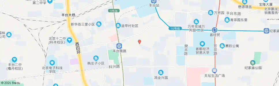 北京造甲村东_公交站地图_北京公交_妙搜公交查询2025