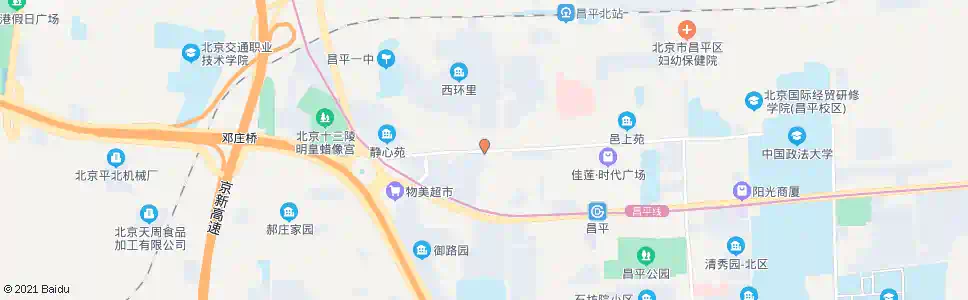 北京建明里小区_公交站地图_北京公交_妙搜公交查询2025