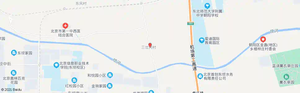 北京三岔河_公交站地图_北京公交_妙搜公交查询2025