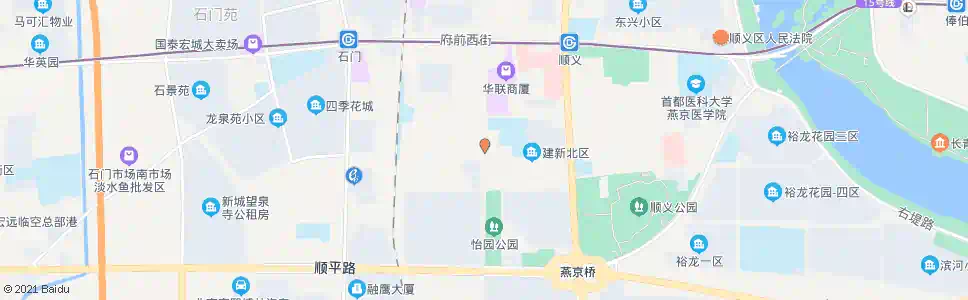 北京顺义检察院_公交站地图_北京公交_妙搜公交查询2025
