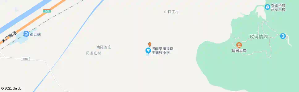 北京提辖庄小学_公交站地图_北京公交_妙搜公交查询2025