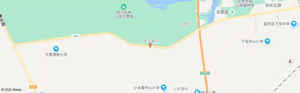 北京东官坊_公交站地图_北京公交_妙搜公交查询2025