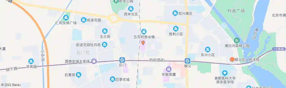 北京谊宾商城_公交站地图_北京公交_妙搜公交查询2025