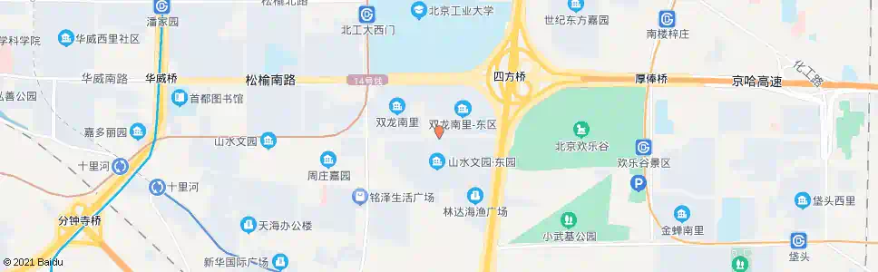 北京弘燕桥西_公交站地图_北京公交_妙搜公交查询2025