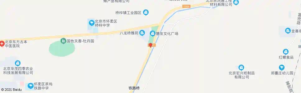 北京桥梓南_公交站地图_北京公交_妙搜公交查询2025