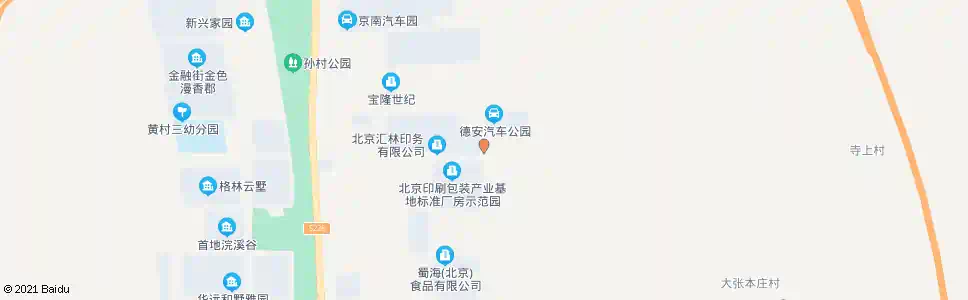 北京开发区管委会_公交站地图_北京公交_妙搜公交查询2025