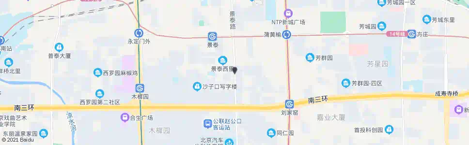 北京定安路_公交站地图_北京公交_妙搜公交查询2025