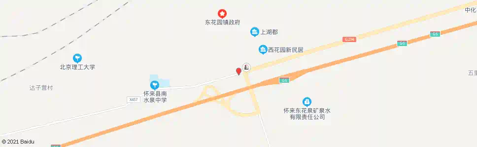 北京东花园镇_公交站地图_北京公交_妙搜公交查询2025