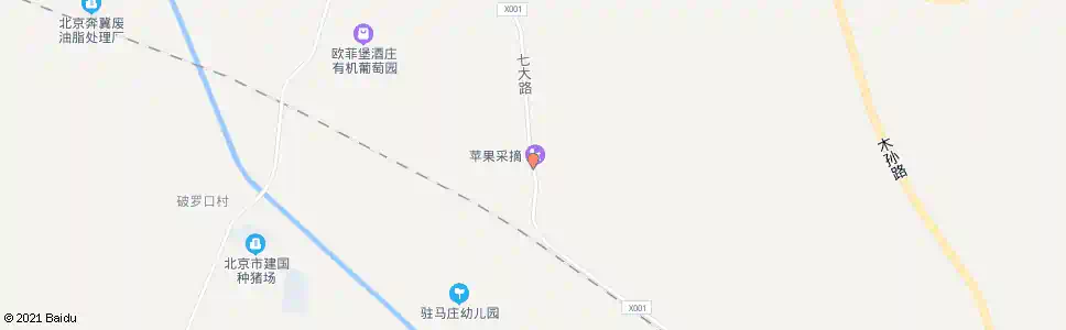 北京曹庄_公交站地图_北京公交_妙搜公交查询2025
