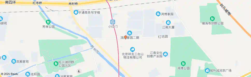 北京鸿博家园_公交站地图_北京公交_妙搜公交查询2025