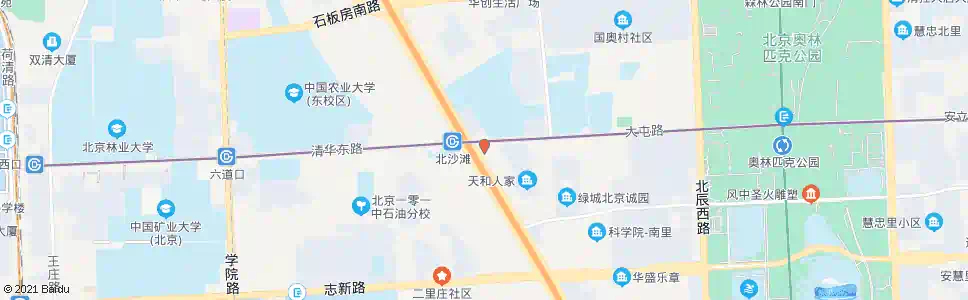 北京亚奥国际酒店_公交站地图_北京公交_妙搜公交查询2025
