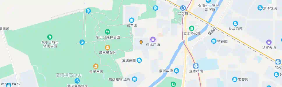 北京佳运园西区_公交站地图_北京公交_妙搜公交查询2025