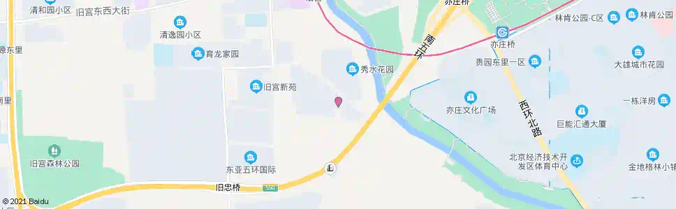 北京亦庄北岸_公交站地图_北京公交_妙搜公交查询2025