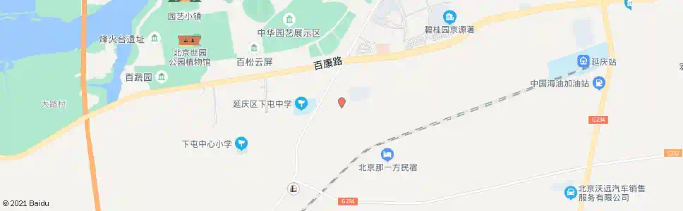 北京谷家营_公交站地图_北京公交_妙搜公交查询2025