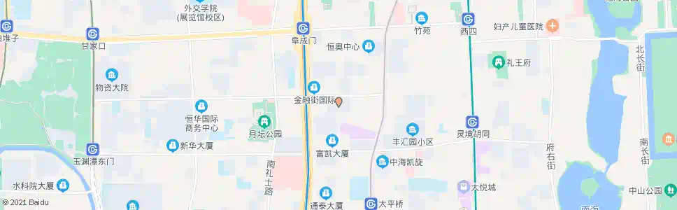 北京金树街_公交站地图_北京公交_妙搜公交查询2025