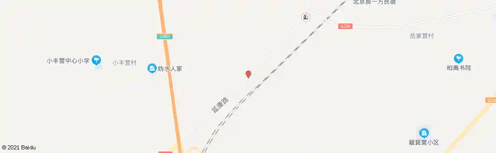 北京军营道口_公交站地图_北京公交_妙搜公交查询2025